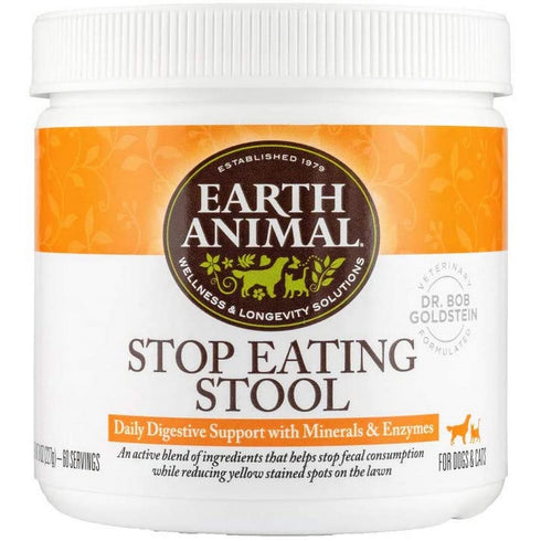 Earth Animal Stop Eating Stool Nutritional Supplement - Poudre Pet and Feed Supply